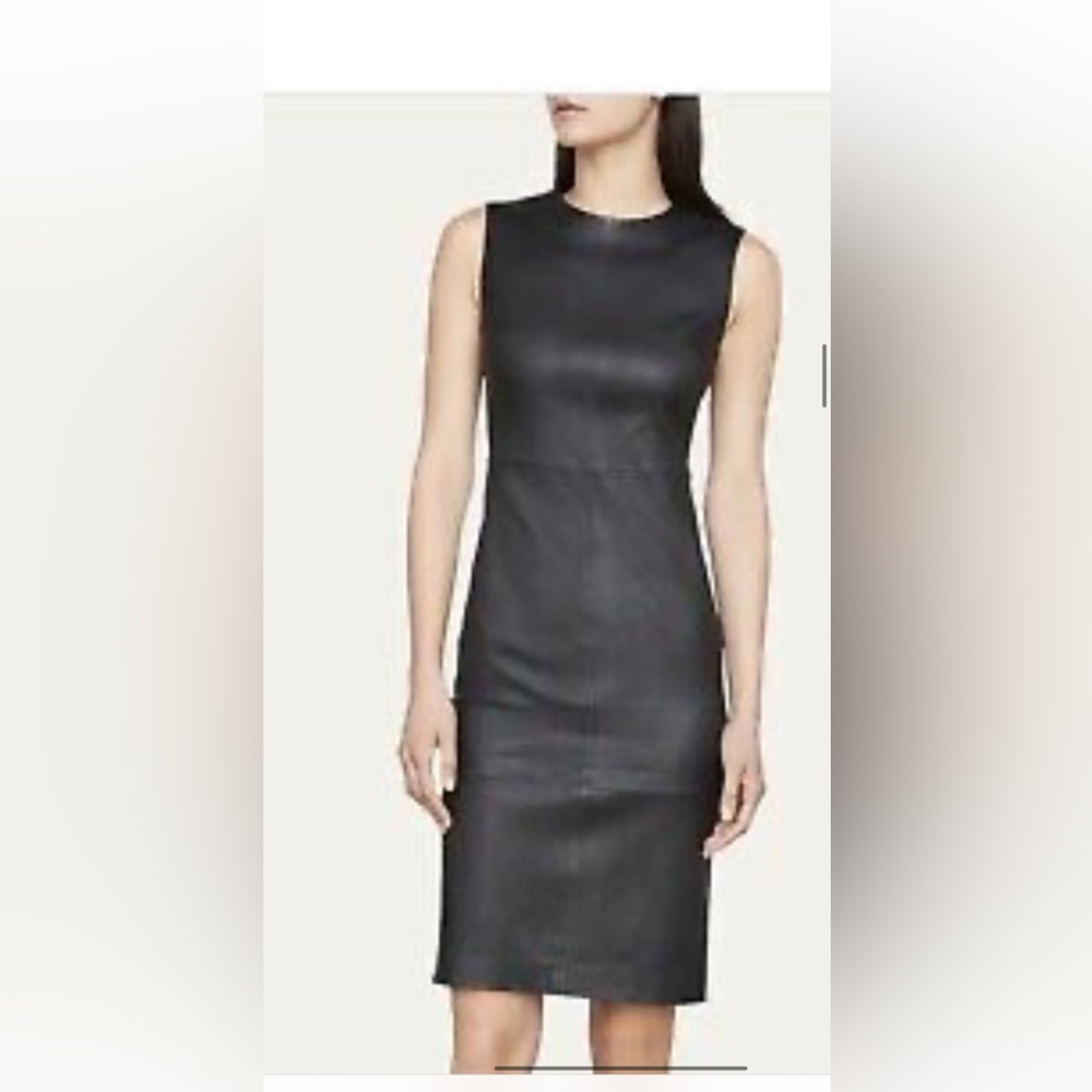 Vince leather dress